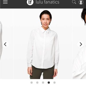 Lululemon full day ahead shirt